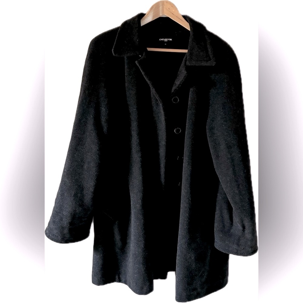 Vintage Jones New York Wool Viscose Blend Coat